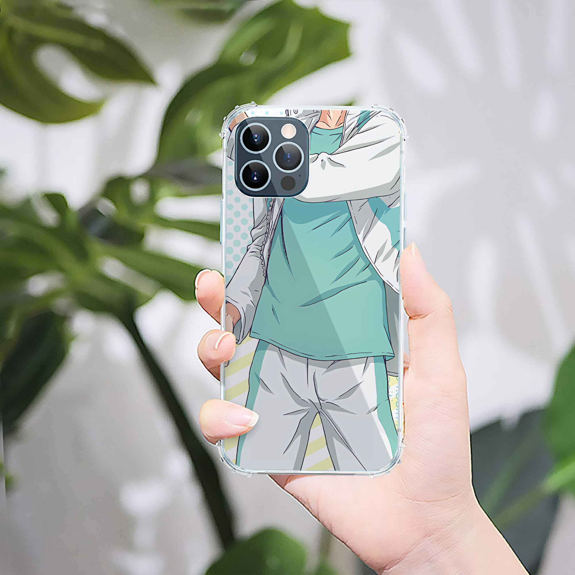 （画像用） ハイキュー!! Haikyu!! 【iPhone 12シリーズ対応】透明スマホケース（クリアソフトケース）